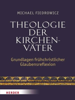 cover image of Theologie der Kirchenväter